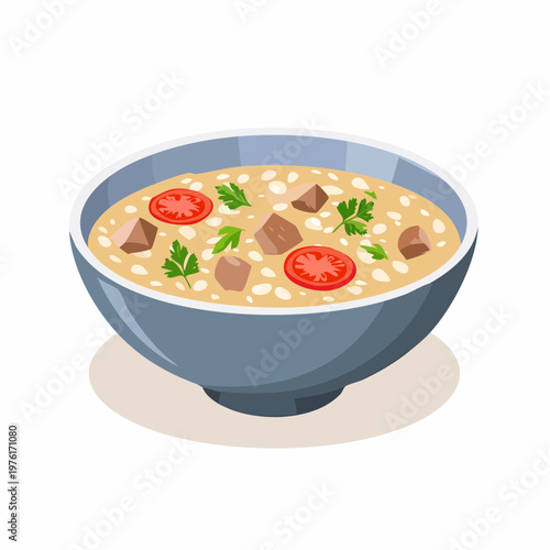 Schlesische Graupensuppe