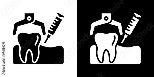 Dental Surgery Icon Set Multiple Style Collection