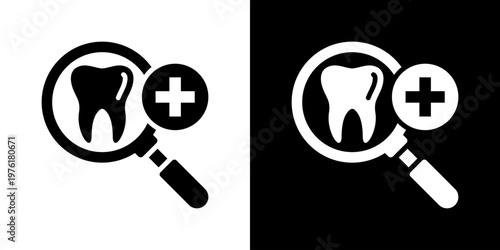 Dental Checkup Icon Set Multiple Style Collection