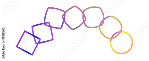 Change icon, transformation, evolution, development, coaching color logo. Eps 10