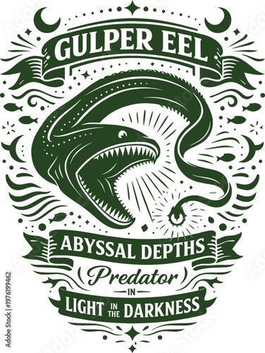 Gulper Eel Abyssal Deep Sea Predator
