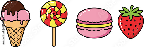 Set of royal medieval characters including kings, queens, princesses, and a knight in armor isolated on white background for fairy tale story concept illustration