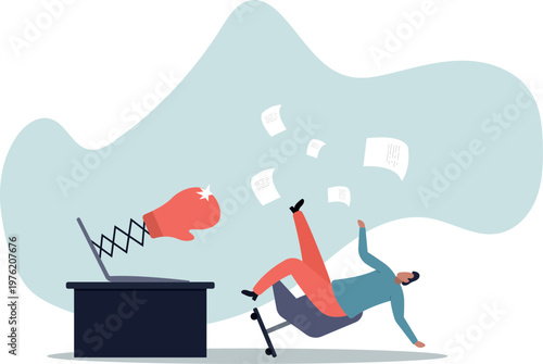 Cyber bullying, online harassment using social media to threatened people, violent using electronic means.human life and situation.