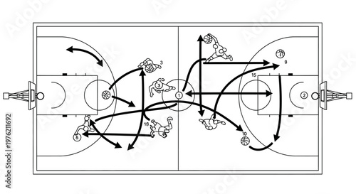 Abstract background vector illustration featuring a creative pattern design with art symbols and decorative lines for business cards