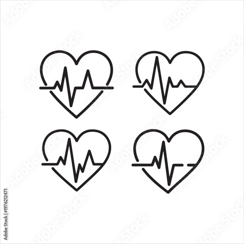 Heart seet illudtrstor design