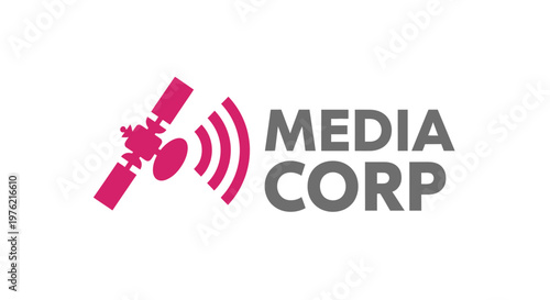 Media Corp Company Logo Design.