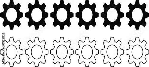 Minimalist black and white line art illustration of a coffee mug, notebook, and graphite pencil, representing a creative workspace, journaling, and productivity.