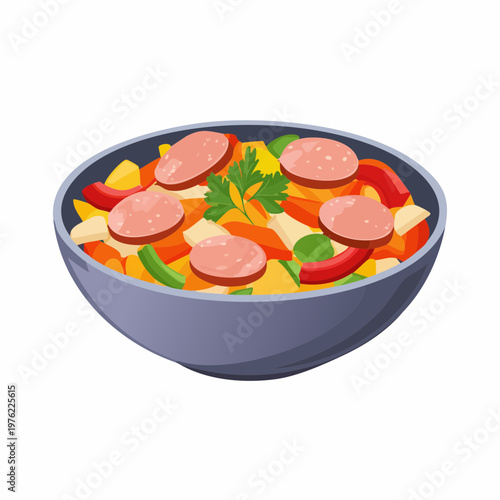 Letscho mit Jagdwurst