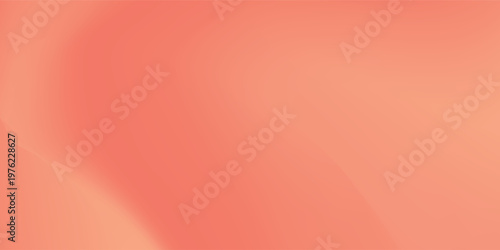 Peach liquid gradient abstract vector bckground pastel color. Yellow soft gradation summer texture