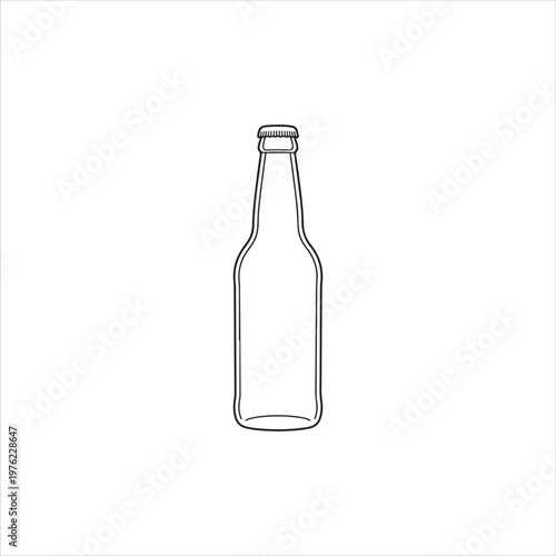 empty wine bottle