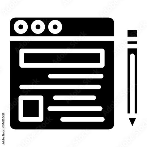 Vector Design Prototyping Icon Style