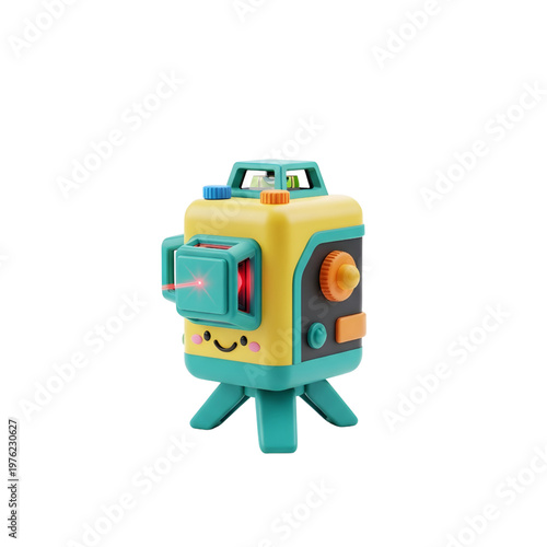 Toy laser level, colorful construction tool, kids' building equipment, educational gadget