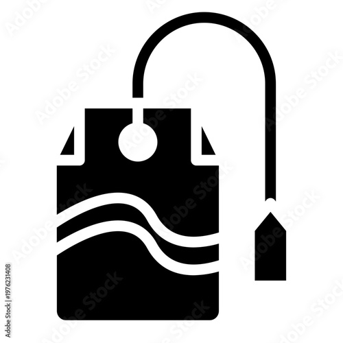 Vector Design Tea Bag Icon Style