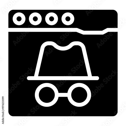 Vector Design Dark Web Icon Style