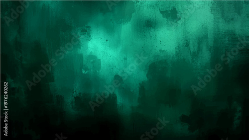 Abstract art ocean depth dark aqua aesthetic and dramatic mood atmospheric composition and tranquil aquamarine backdrop and flowing color gradient mysterious aura and moody textured artwork.