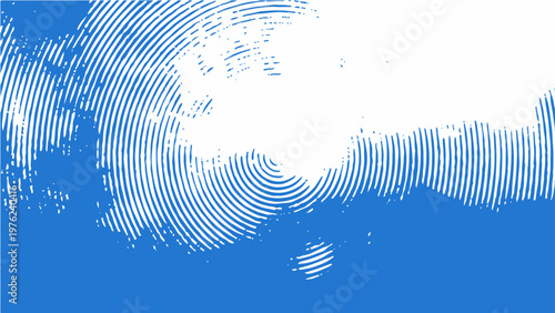 Abstract blue and white artwork create dreamy sky and cloud textures and modern aesthetic pattern and contemporary design and visual impact and graphic concept.