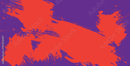 Red and Purple Abstract Paint Texture, Bold Artistic Background Design