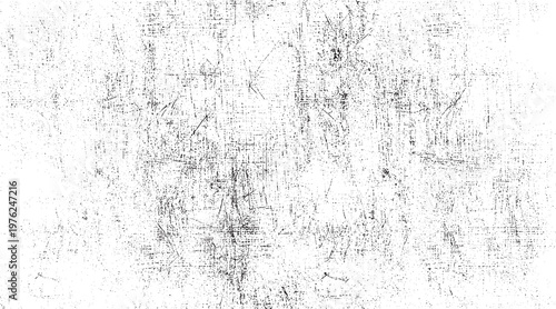 Black and white textured background with random dots and scratches grunge abstract
