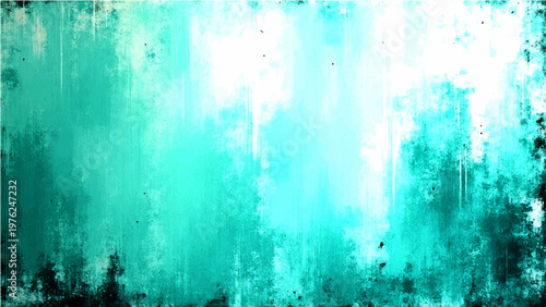 Vector A textured abstract background with cool hues evokes an atmosphere of tranquility, creativity, and the passage of time.
