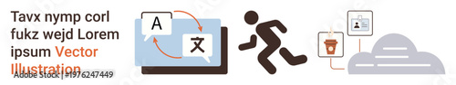 Language services, cybersecurity, cloud technology, digital tools, privacy, user authentication. A ion of translation, secure data transfer and cloud storage. Language services and cybersecurity