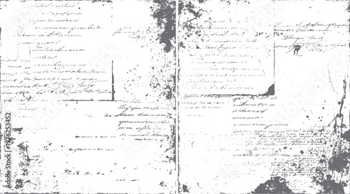 Old handwritten document with faded ink and distressed paper texture