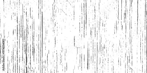 Grunge vertical scratch texture, distressed black lines on white, abstract worn surface, high contrast minimal background.