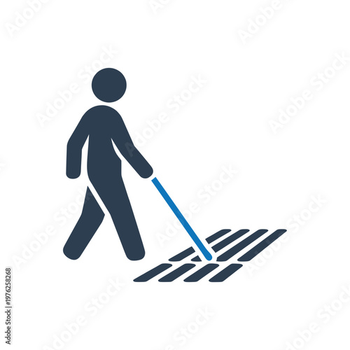 Tactile Paving Guidance Icon