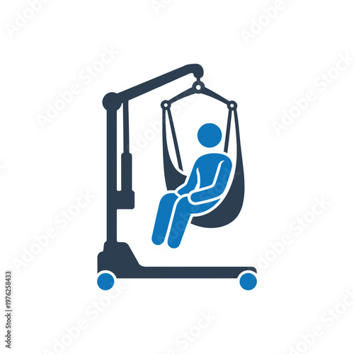 Patient Lift Sling Icon