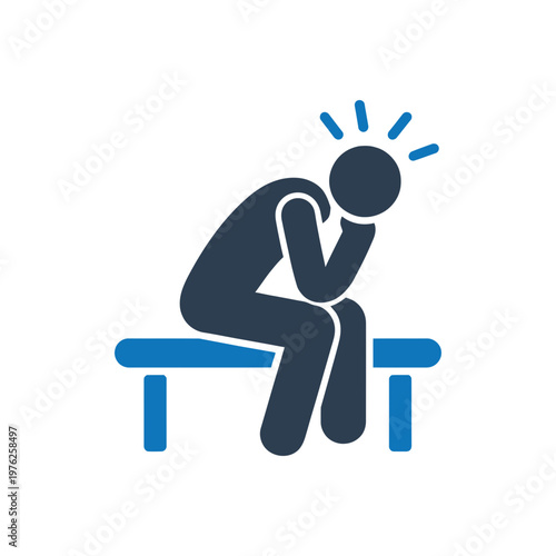 Mental Health Fatigue icon