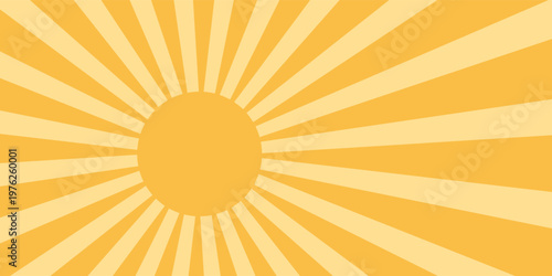 Concentrated Rays with Radial Effect Background Image