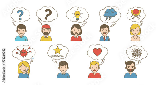 People with thoughts and emotions.