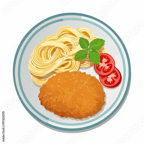 Jägerschnitzel Deluxe Teller