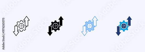 Mobility Icon Set Multistyle Various Collection Element For Design