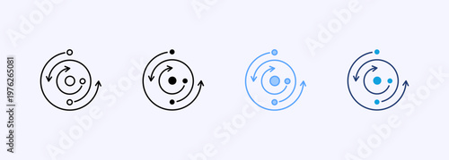 Synchronization Icon Set Multistyle Various Collection Element For Design