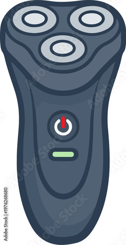 Electric Shaver Icon – Grooming Tool