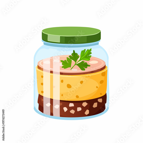 Würzfleisch im Glas modern