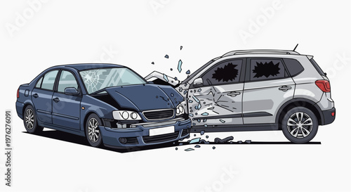 A fast red SUV driving on an off road street represents a powerful automobile machine for transportation and sport