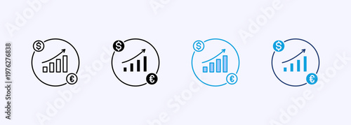 Arbitrage Icon Set Multistyle Various Collection Element For Design