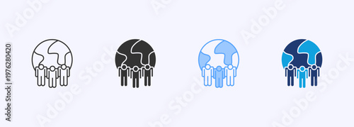 Epidemiology Icon Set Multistyle Various Collection Element For Design