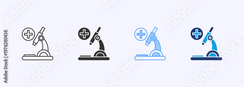 Pathology Icon Set Multistyle Various Collection Element For Design