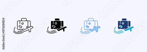 Travel Icon Set Multistyle Various Collection Element For Design