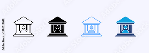 Heritage Icon Set Multistyle Various Collection Element For Design