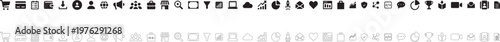 Online Business vector set. UI Icons.