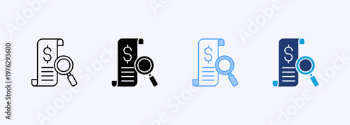 Spending Icon Set Multiple Style Various Collection Element For Design