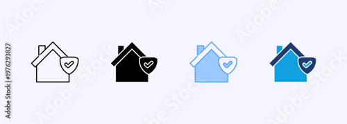 Insurance Icon Set Multiple Style Various Collection Element For Design