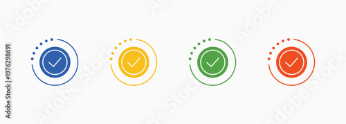 Availability Icon Set Color Multiple Style Collection Element For Design