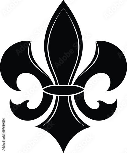 Fleur-de-lis symbol Vector