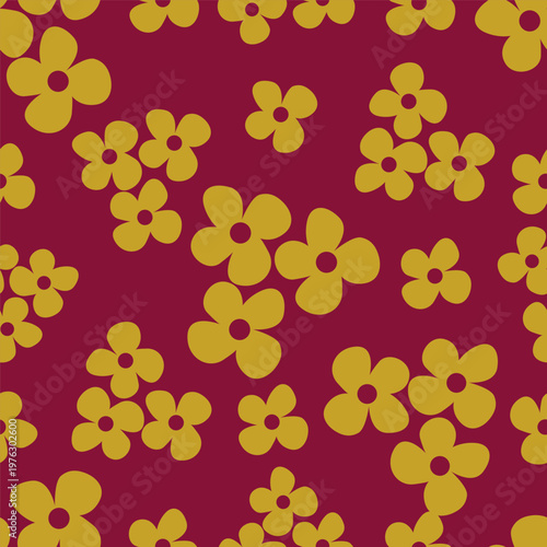 Cute pattern in small flower. Small colorful flowers. White background. Ditsy floral background. The elegant the template for fashion prints. - Vector