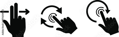 Common gesture controls for interactive displays and devices