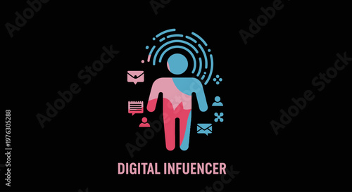 Digital Influencer Social Media Person.